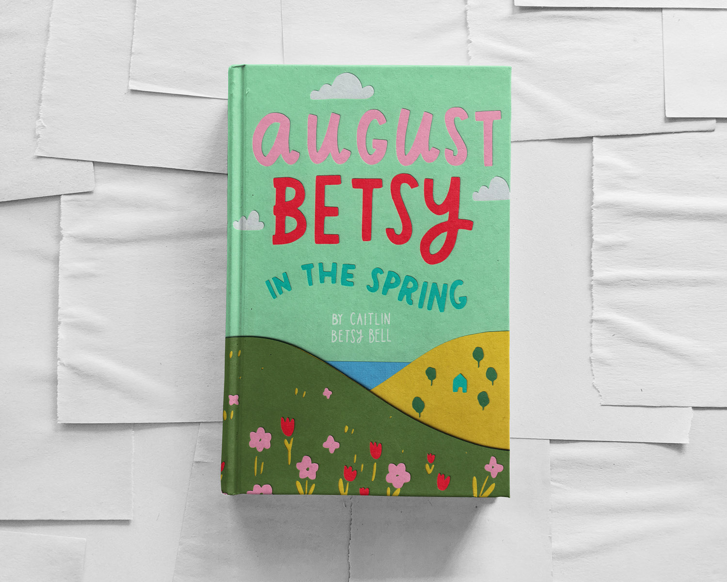 Paper Cut Book Cover Caitlin Betsy Bell